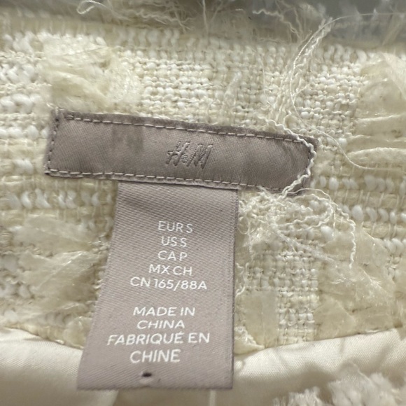 H&M Cream Jacket S - Picture 2 of 2